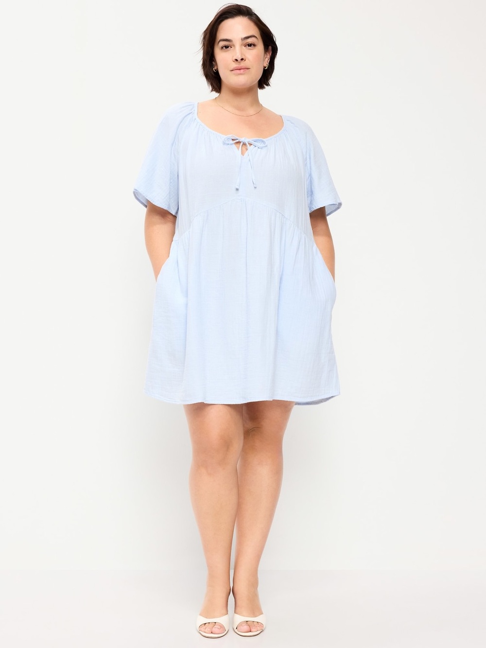 Old Navy Crinkle Gauze Dress
